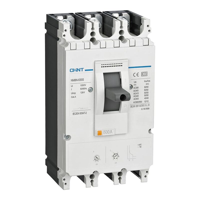 NM8N-800S TM 3P 800А 50кА - Автоматический выключатель с термомагнитным расцепителем фото 1