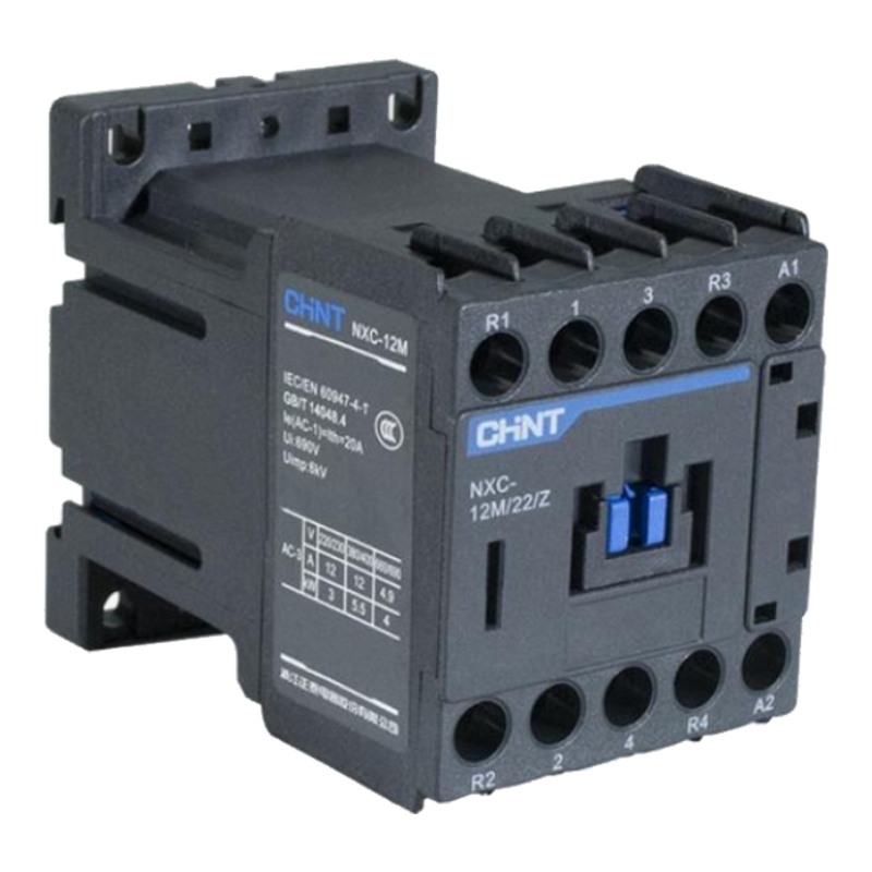 NXC-12M10/Z 24DC - Контактор малогабаритный 3P+1NO, 12А, напряжение управления: DC 24V фото 1