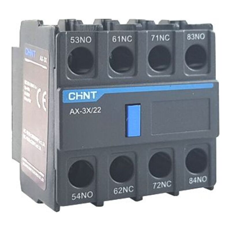 AX-3X/22 - Вспомогательные контакты (2NO+2NC) для контакторов NXC фото 1