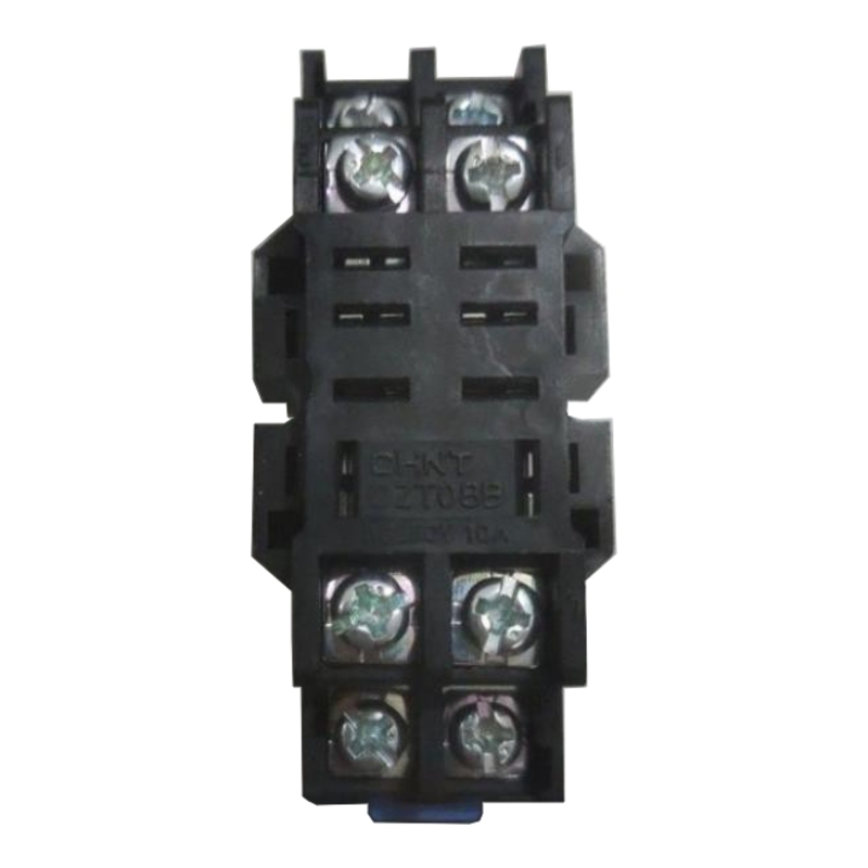CZT08B-01 - Розетка для реле NJDC-17/2Z 2 контакта, 10A фото 1