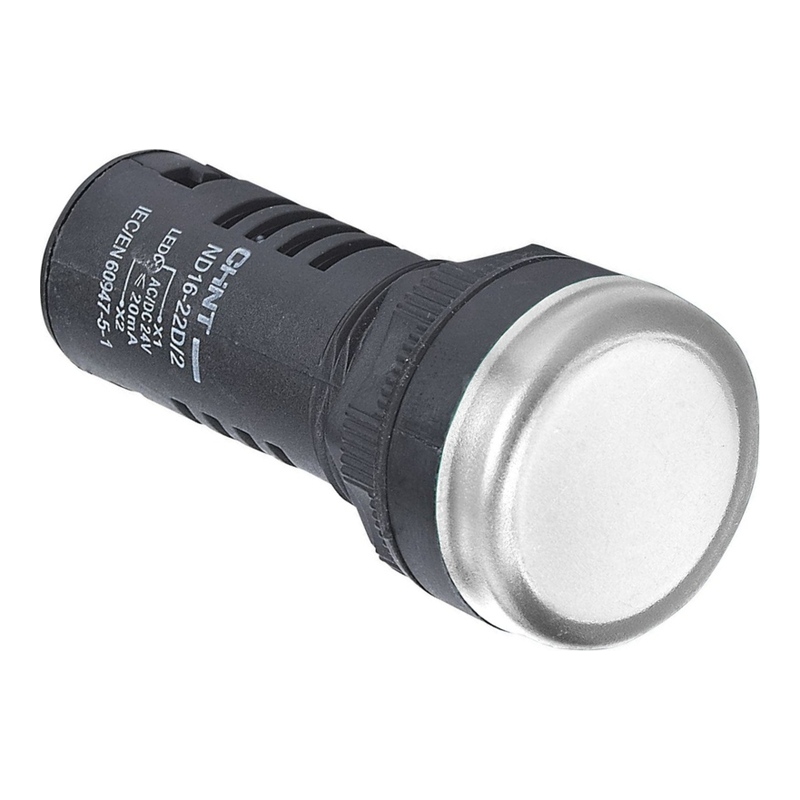 ND16-22D/2 230V WHT - Индикатор белый АС/DC 230 В фото 1