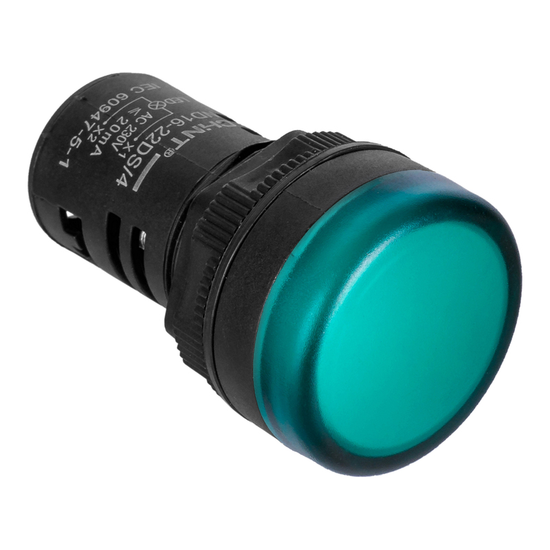 ND16-22DS/4 230V GRN - Индикатор зелёный АС 230 В фото 1