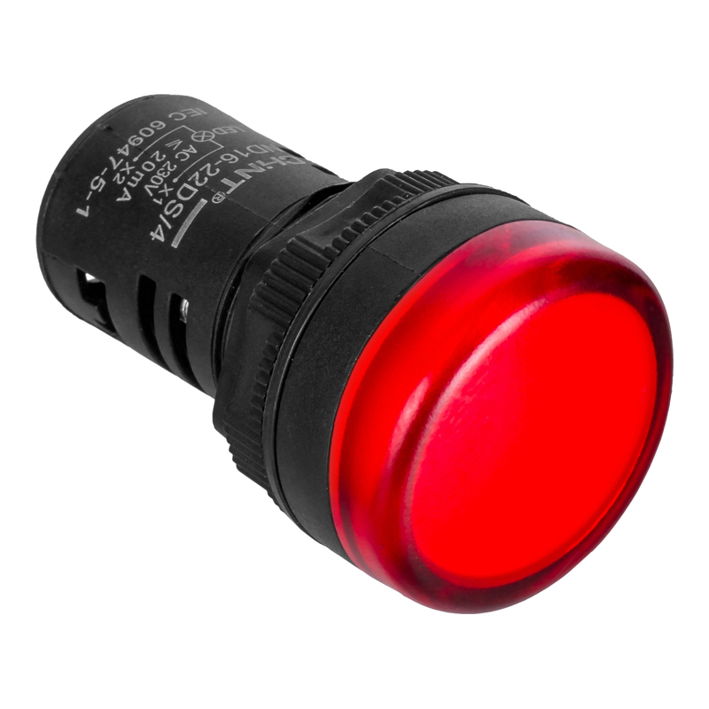 ND16-22DS/4 230V RED - Индикатор красный АС 230 В фото 1