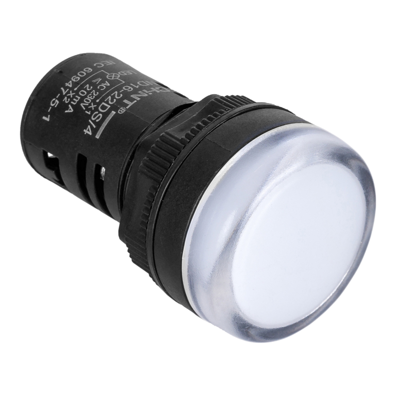 ND16-22DS/4 230V WHT - Индикатор белый AC 230 В фото 1