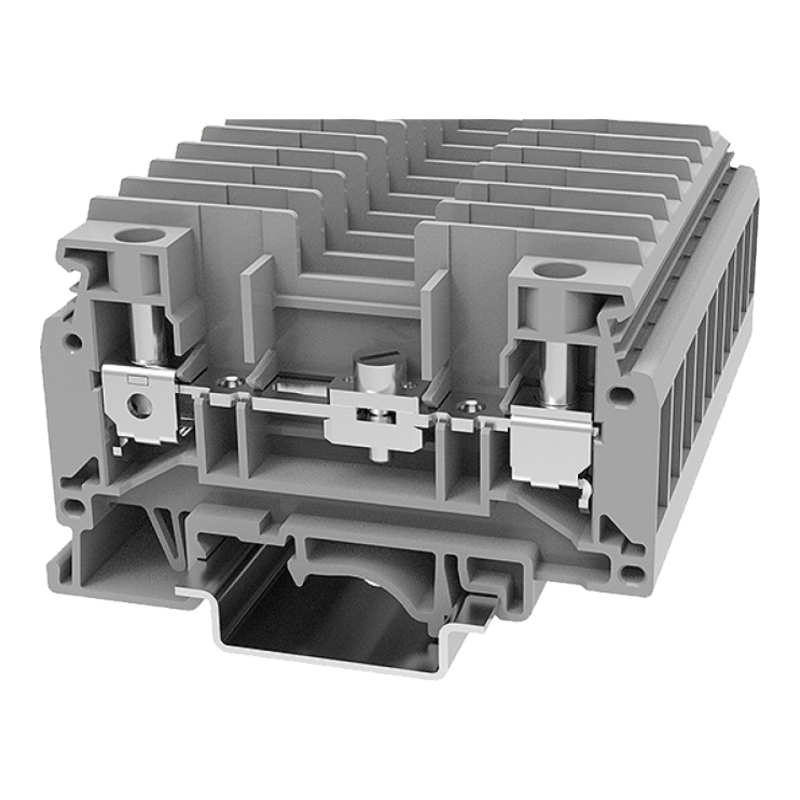 DCTK6-01P-11-00Z(H) - Клемма измерительная винтовая 6 мм², серая фото 1
