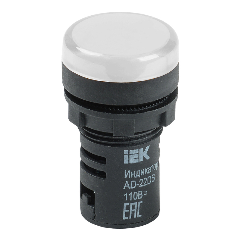 Лампа AD22DS(LED)матрица d22мм белый 24В AC/DC IEK фото 1