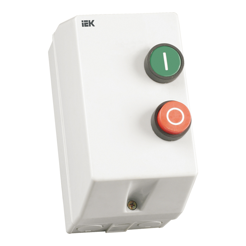 Контактор КМИ11860 18А в оболочке Ue=380В/АС3 IP54 IEK фото 1