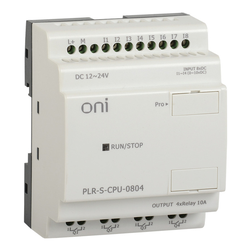 Логическое реле PLR-S. CPU0804(T) 24В DC с экраном ONI фото 1