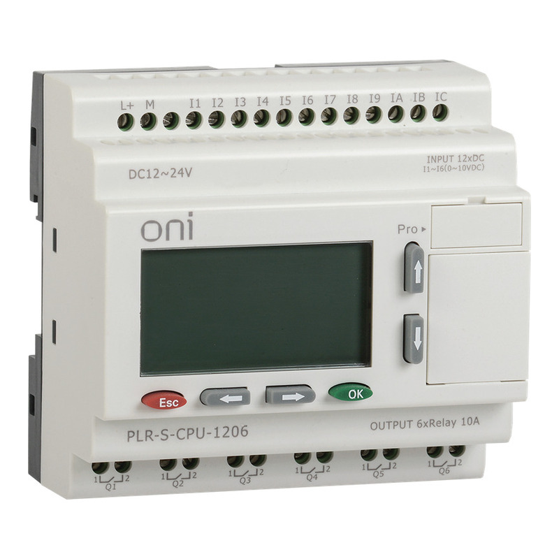 Логическое реле PLR-S. CPU1206(R) 220В AC с экраном ONI фото 1