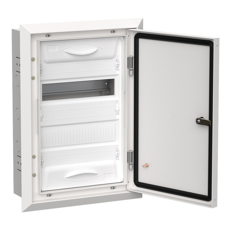 TITAN 5 Корпус мет. ЩРв-24 (1х24) 505х365х130 IP31 бел IEK фото 1
