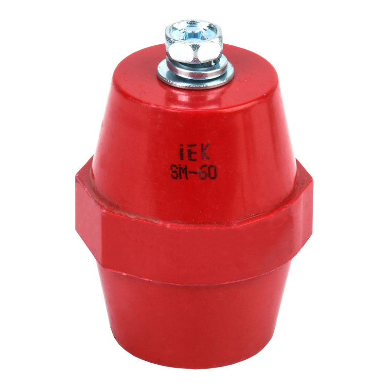 Изолятор SM60 (М8) силовой с болтом IEK фото 1