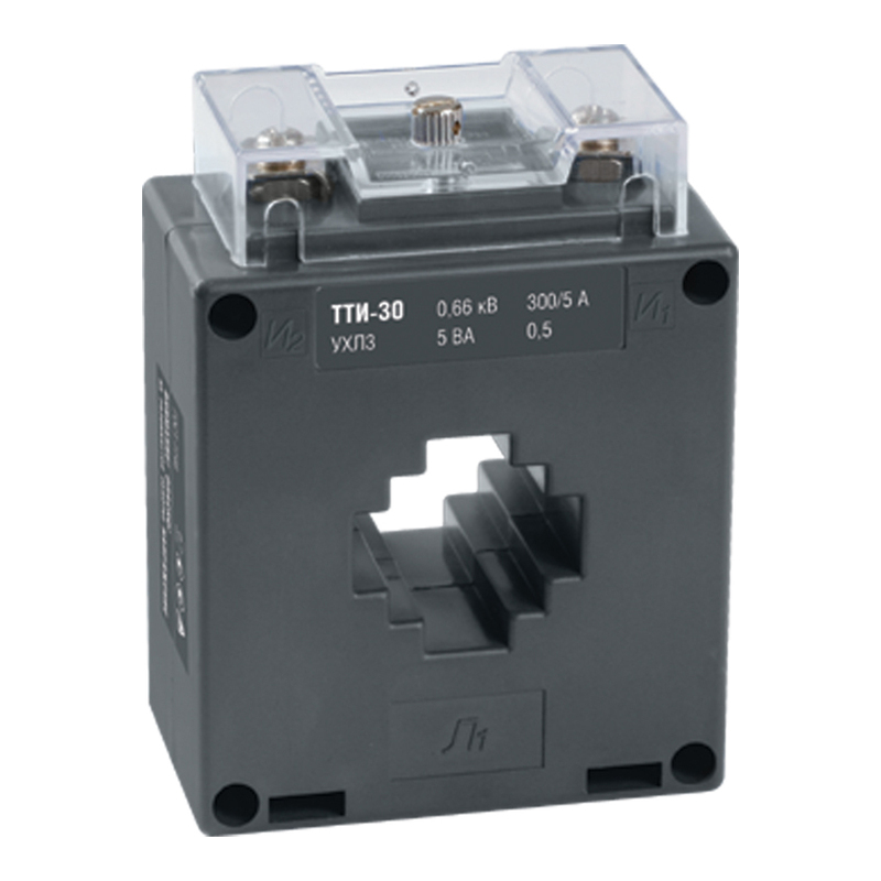 Трансформатор тока ТТИ-30 250/5А 5ВА 0,5 IEK фото 1