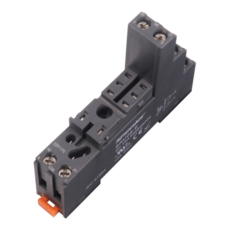 SRU08-E - Розетка для 2 контактных реле RFT, винтовые зажимы, 10A фото 1